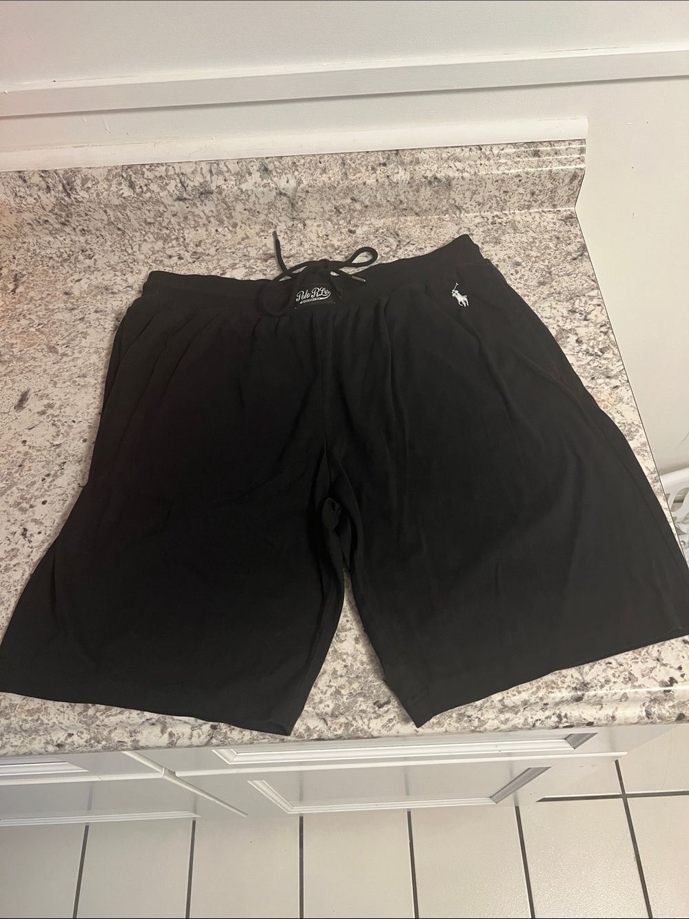 Polo by Ralph Lauren Black Men's sleep cotton  Shorts